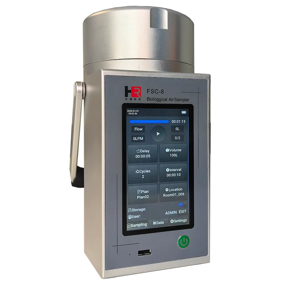 FSC-8触摸屏浮游菌采样器